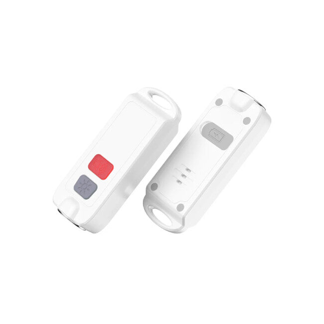 W&G SHIELD SOS особистий сигналізатор із LED ліхтаром та кнопкою активації, білий
