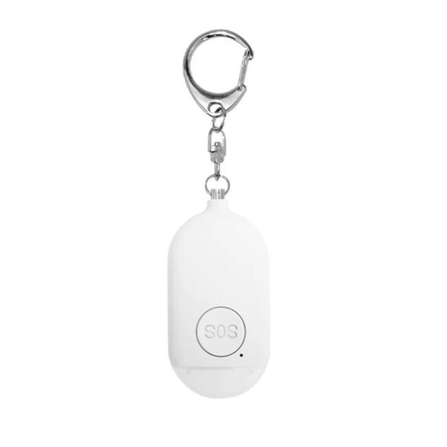 W&G SHIELD SOS водонепроникний особистий сигналізатор з LED ліхтаром і кнопкою активації, білий