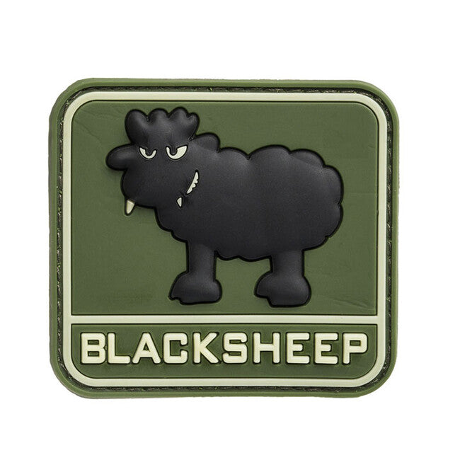 WARAGOD 3D BLACKSHEEP нашивка 6x5,5 см, лісовий