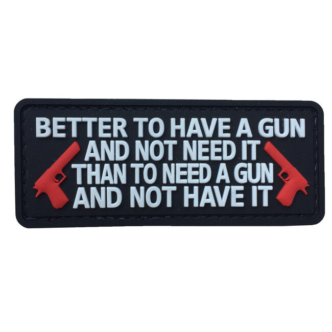 WARAGOD Better to have PVC нашивка