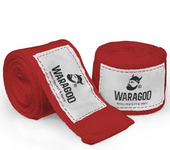 WARAGOD боксерські бинти 2,5m, червоні