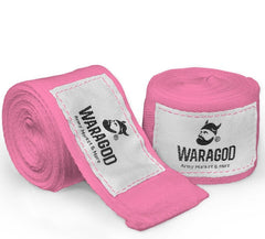 WARAGOD боксерські бинти 2,5м, рожеві