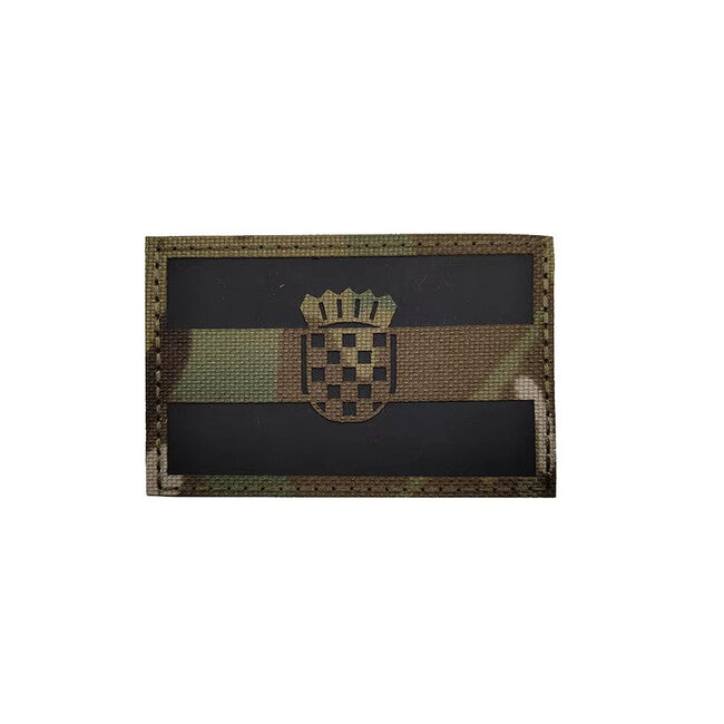 WARAGOD CP Camo нашивка з прапором країни, Хорватія