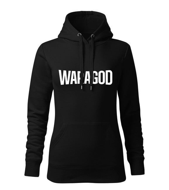WARAGOD FASTMERCH толстовка з капюшоном жіноча, чорна 320g/m2