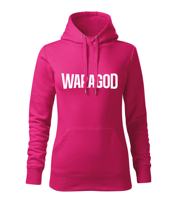 WARAGOD FASTMERCH толстовка з капюшоном жіноча, рожева 320g/m2