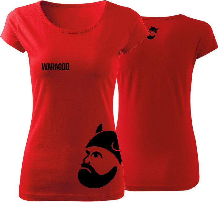 WARAGOD BIGMERCH футболка жіноча, червона 150g/m2