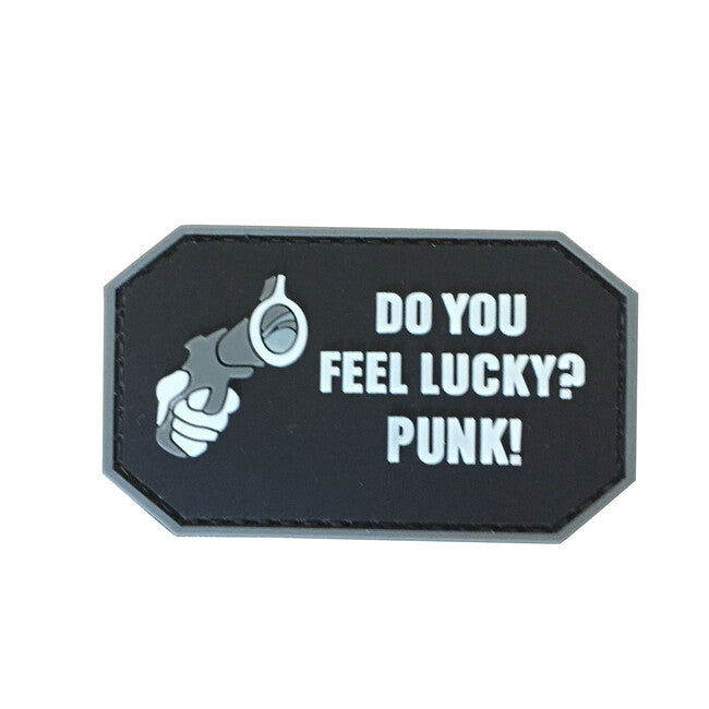 WARAGOD Do you feel Lucky PVC нашивка