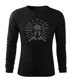 DRAGOWA Fit-T футболка з довгим рукавом Ares 160 g/m², чорна