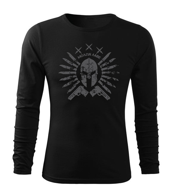 DRAGOWA Fit-T Ares футболка з довгим рукавом, оливкова 160gm2