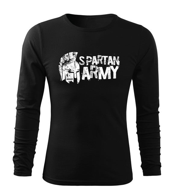 DRAGOWA Fit-T футболка з довгим рукавом Aristón, чорна 160g/m2
