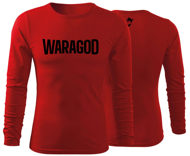 WARAGOD Fit-T футболка з довгим рукавом FastMERCH, жовта 160gm2