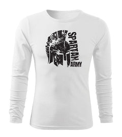 DRAGOWA Fit-T футболка з довгим рукавом León 160 g/m², біла