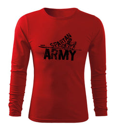 DRAGOWA Fit-T футболка з довгим рукавом Nabis 160 g/m², червона