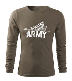 DRAGOWA Fit-T футболка з довгим рукавом Nabis 160 g/m², оливкова