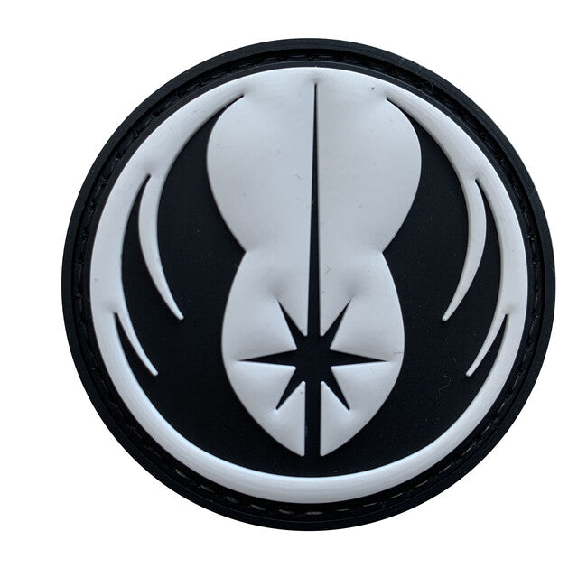 WARAGOD Jedi Order PVC нашивка, біла