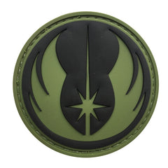 WARAGOD Jedi Order PVC нашивка, зелена