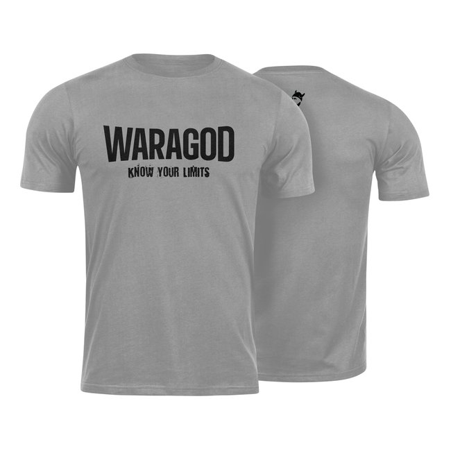 WARAGOD "Know Your Limits" футболка, сіра 160g/m2