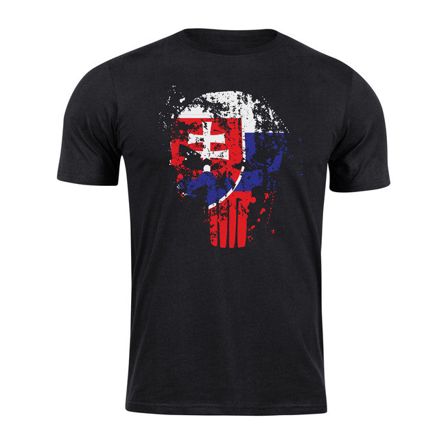 DRAGOWA словацький Punisher коротка футболка, чорна