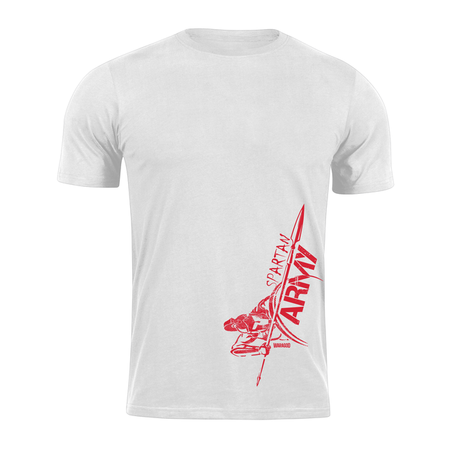 DRAGOWA spartan army коротка футболка RedMyles, чорна 160 g/m²