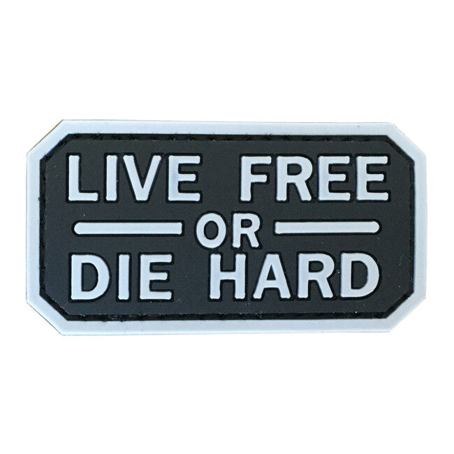 WARAGOD Live Free ПВХ нашивка