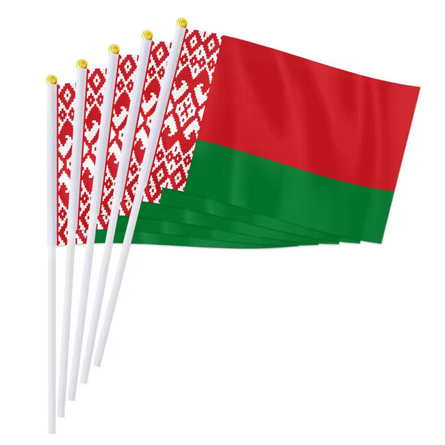 WARAGOD махаюча прапор Білорусь, 30 x 40 см