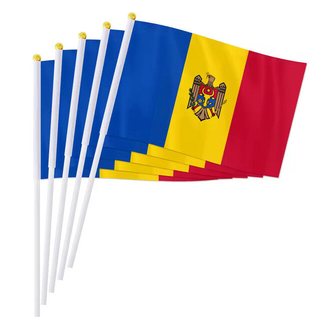 WARAGOD махаюча прапор Молдавія, 30 x 40 см