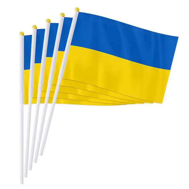 WARAGOD розмахувальний прапор Україна, 30 x 40 см