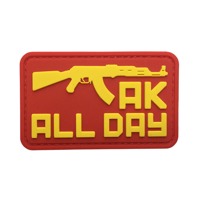 WARAGOD 3D AK нашивка All Day, 7.5x4.5см