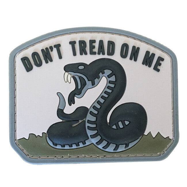 WARAGOD 3D нашивка Don't Tread On Me 7x6см