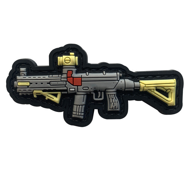 WARAGOD 3D GUN нашивка 7.2x3.5см, 72x35см