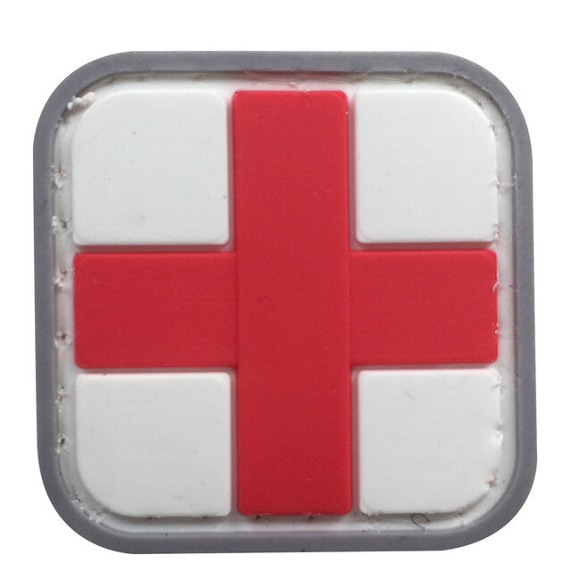 WARAGOD 3D Medic нашивка біла 3x3см