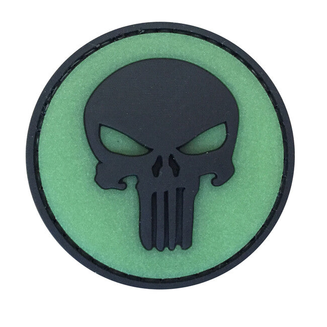 WARAGOD 3D Round Punisher нашивка світна основа, 5см