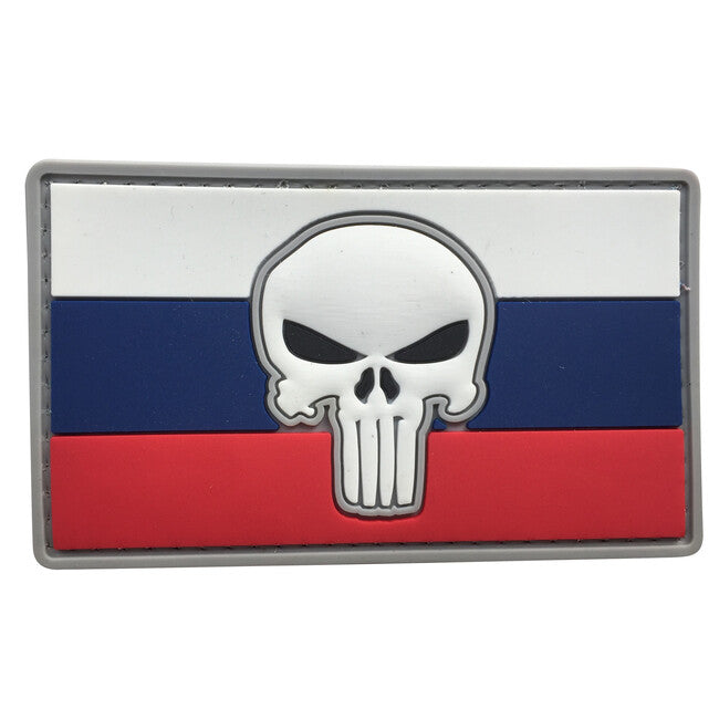 WARAGOD 3D словацька нашивка Punisher 8,5x5см, 85x5см