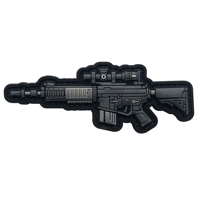 WARAGOD AR15 3D GUN нашивка 10.5x4см, 105x4см