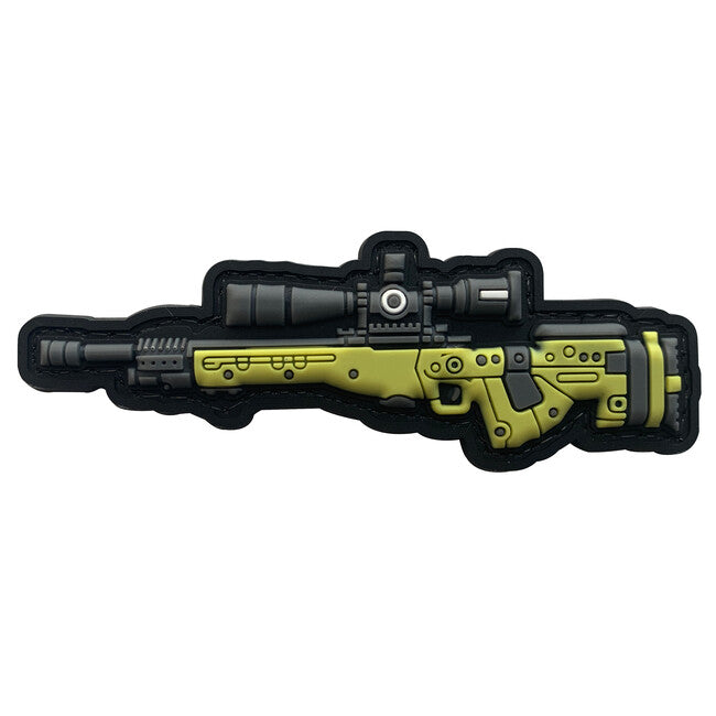 WARAGOD AWM 3D GUN нашивка 10.3x3.5см, 103x35см