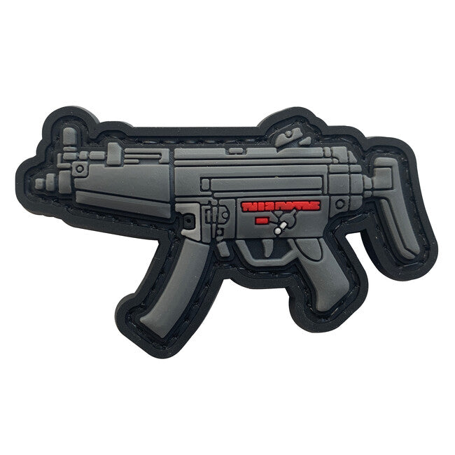WARAGOD нашивка 3D MP5 GUN, 7.3x4.3см
