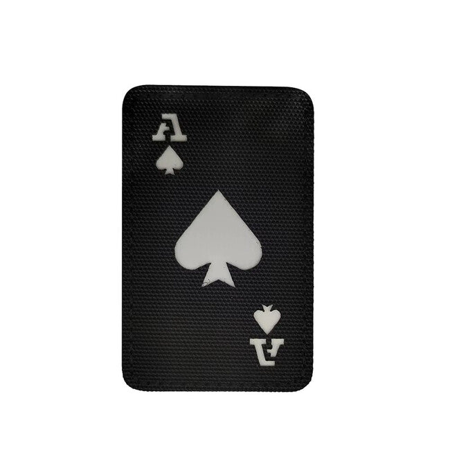 WARAGOD Poker Cards Ace of Spades нашивка, чорна