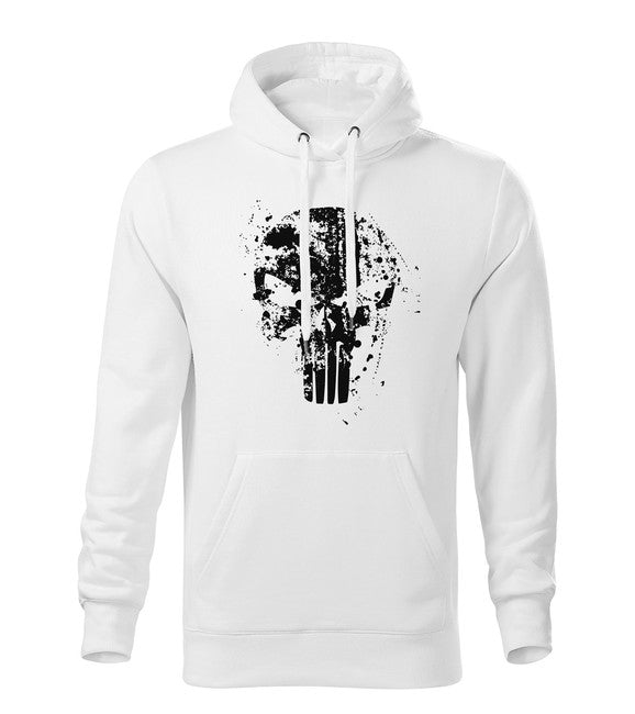 DRAGOWA Frank The Punisher толстовка чоловіча з капюшоном, чорна 320g/m2