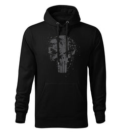 DRAGOWA чоловіче худі Frank The Punisher 320 g/m², чорне