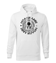 DRAGOWA чоловіче худі Molon Labe 320 g/m², біле