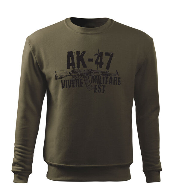 DRAGOWA Seneca толстовка чоловіча AK-47, чорна 300g/m2