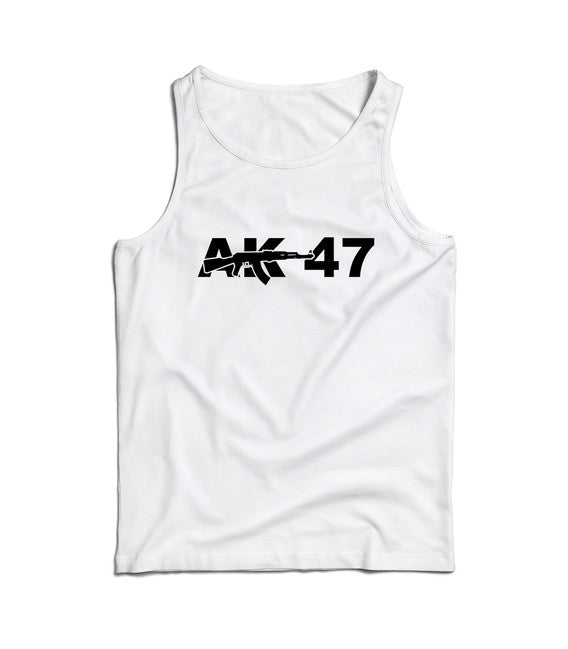 DRAGOWA AK-47 чоловіча майка, чорна 160g/m2