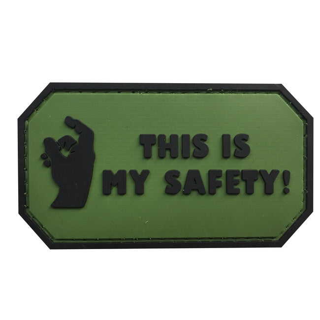 WARAGOD This is my Safety нашивка ПВХ, зелена