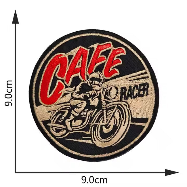 WARAGOD Cafe Racer вишивна нашивка