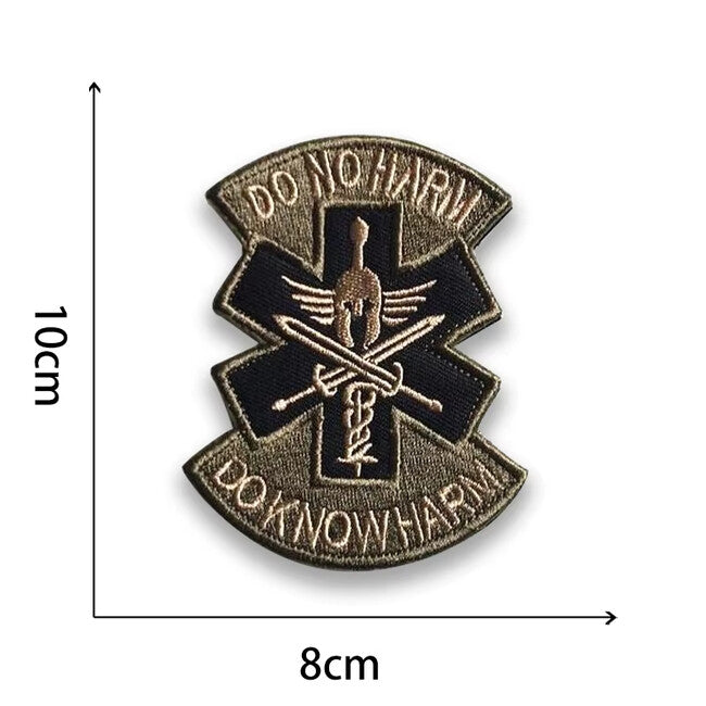 WARAGOD Do No Harm The Vintage Totem Legion Symbol 02 вишивана нашивка