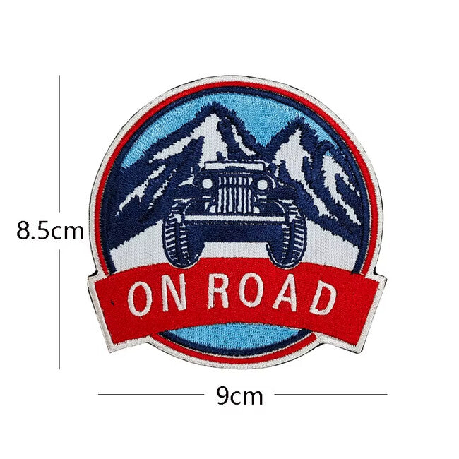 WARAGOD Mountain Camping 09 вишита нашивка