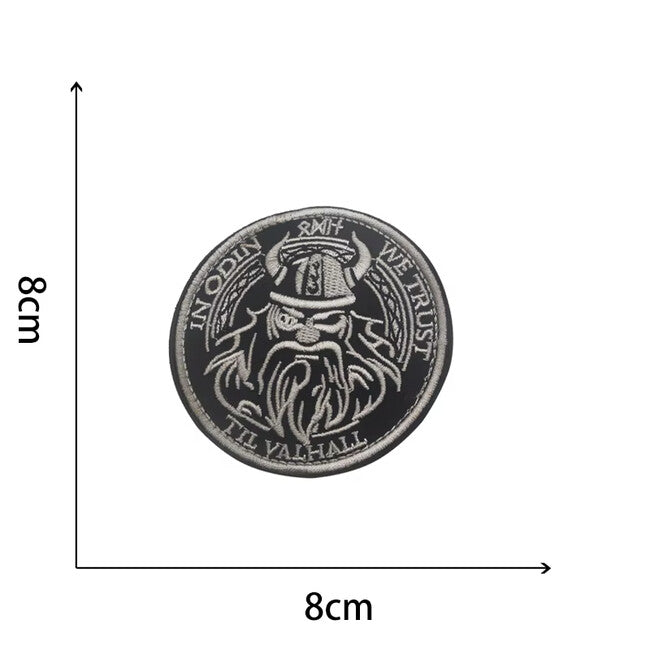 WARAGOD Northern Europe Viking вишита нашивка 06