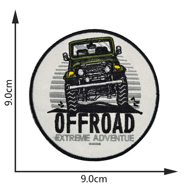 WARAGOD Off Road Extreme Adventure вишивана нашивка