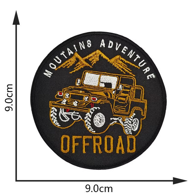 WARAGOD Off Road Mountain Adventure вишивана нашивка