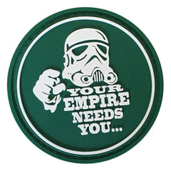 WARAGOD Your empire needs you PVC нашивка, зелена
